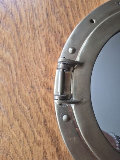 Brass Ship Porthole Mirror