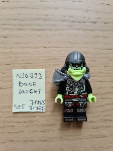 lego njo0793 bone knight, set ninjago 71785, 71786
