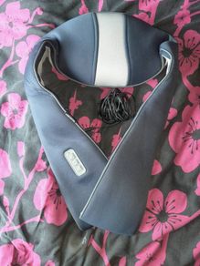 Back and neck heated massager
