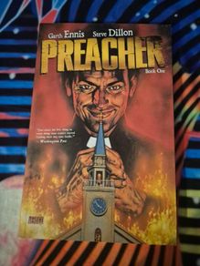 Preacher book 1 tpbk (Garth Ennis/Steve Dillon) comic