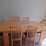 Kitchen table and 6 chairs Image 2