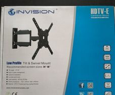 Invision Tilt and Swivel TV Mount