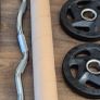 brand new olympic weight lifting set Image 6