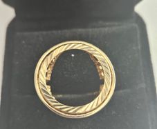 Half Sovereign Gold Ring