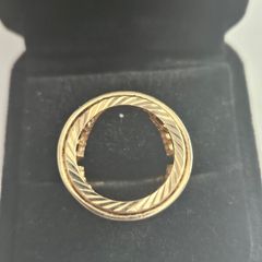 Half Sovereign Gold Ring
