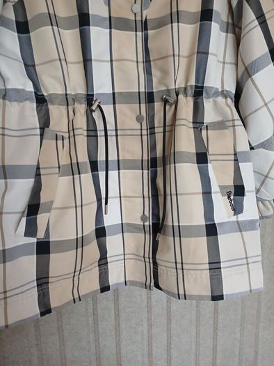 Barbour Suri checked waterproof jacket  brand new with tags