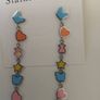 Bears and love hearts earrings Image 3