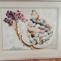 Framed water colour