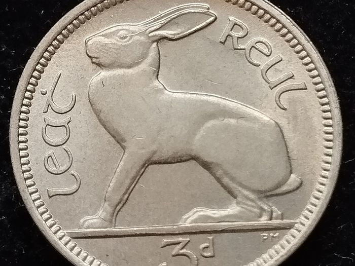Ireland - 1964 - 3 Pence - UNC - KM.12a - [2069]