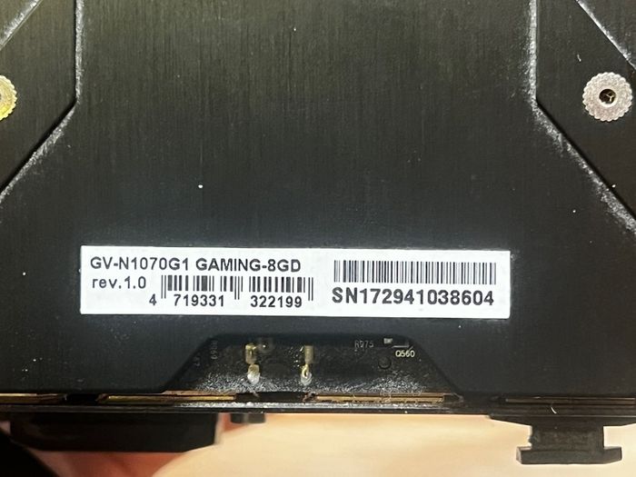 Gigabyte GTX 1070 8GB