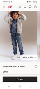 H&M jeans boy New