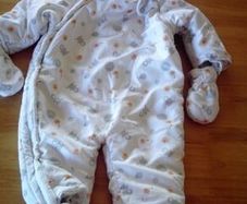 Kiabi Bebe Snowsuit size 74cm/12 months