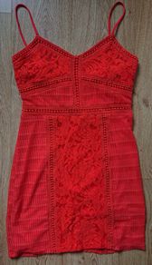 New Look Red Dress  Size 12