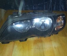 BMW 3 SERIES E46 Passenger side headlight headlamp front lamp left N/S