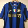 Inter Milan Jersey. Official Nike Home Jersey. Authentic Original From 2008. Not A Modern Day Remake. Image 3