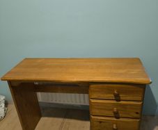 Dressing table and chair
