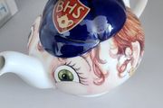 Sadler Bursley folk Beryl Bracewell teapot