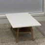 Oak coffee table with quartz top Image 2
