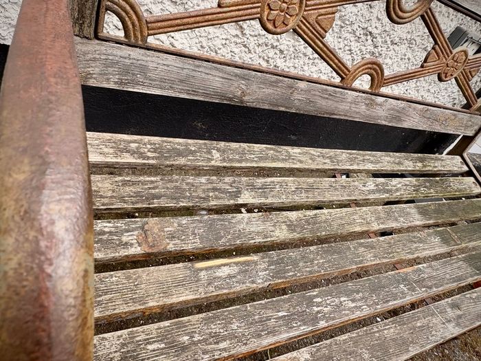 Cast Iron Garden Bench