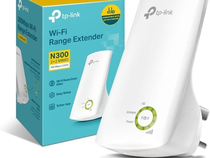 TP-Link TL-WA854RE N300Mbps WiFi Extender Booster, Internet Booster, Access Point,WiFi Repeater, WiFi Extender,App Control, WiFi Booster Range Extender, Smart Signal Indicator