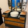 A Striking, Bespoke Bathroom Vanity Image 6