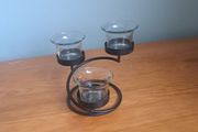 Glass Candle Holder