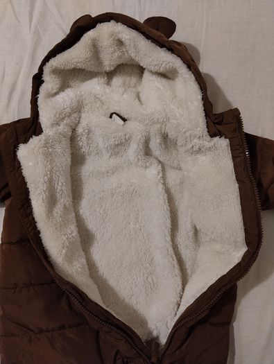 H&m All In One Warm Fleece lined Waterproof Pramsuit SnowSuit