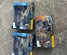 Joblot of 3 military themed toy sets - brand new in box