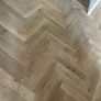 Smoked oiled oak engineered wood floor 14 sqm Image 3