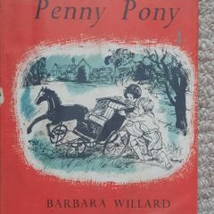 1960s vintage book 'The Penny Pony' by Barbara Willard
