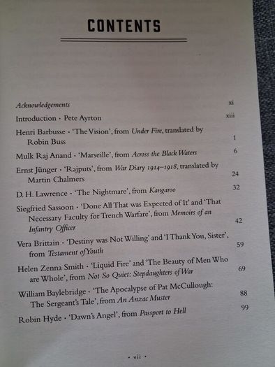 No Man's Land / Writings from A World at War / 2014