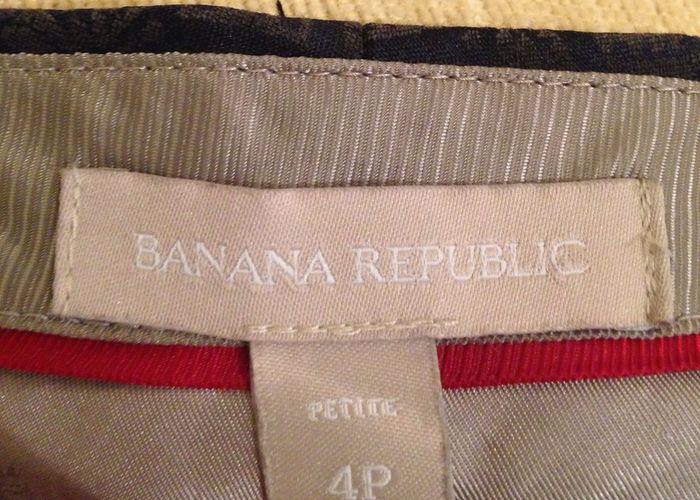 Banana Republic jacquard design trousers