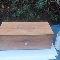 Mid Century Scratch Built Storage Box