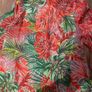 Savida Palm Print Blouse Size Medium Image 3