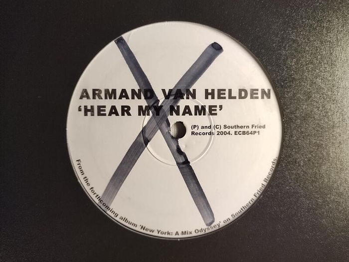 Armand Van Helden - Hear My Name - Southern Fried Records - DJ Promo - Early 00s HOUSE!