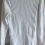 White man sweater size fits sm m worn once Image 3