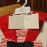 This is a Cutey Avenue brand 18-24 month red and white striped sailor-style dress. New with tags Image 3