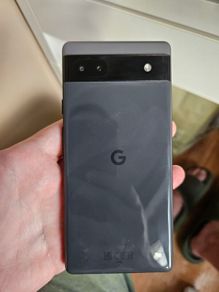 Google Pixel 6a 128GB Charcoal Case and Screen Protector