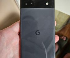 Google Pixel 6a 128GB Charcoal Case and Screen Protector
