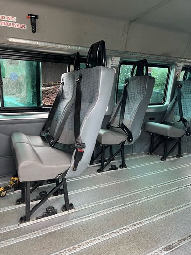 Camper single seats