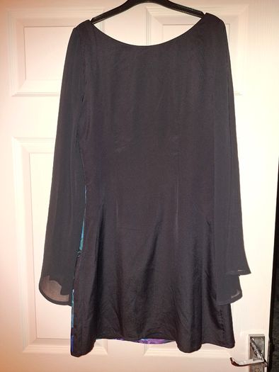 Stunning Oasis dress/tunic, bat wing sleeves, size 8