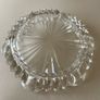 French Cut Crystal Ashtray Reims France 7" Image 3