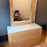 Bedroom Furniture Set, Chest of Drawers, Mirror & Bedside Locker Image 2