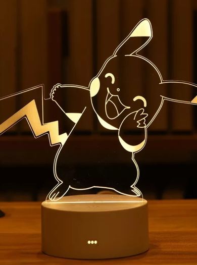 Pokemon Pikachu led usb lamp night light