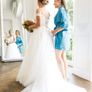 Beautiful Princess Wedding Dress - Lace Corset & Full Tulle Skirt Image 6