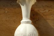 Vintage Belleek Porcelain 9in Vase