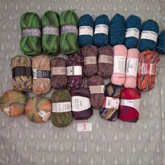 A Job Lot Of Knitting Wool Jumpers Cardigans  ! No 3