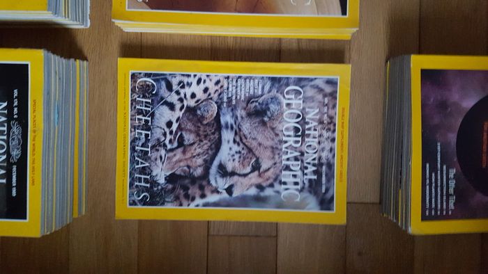National Geographic magazines x 400 from early 20th century to 2009