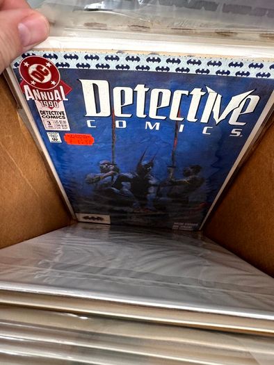 Detective Comics Batman Long Comic Box w 215 comics for Sale