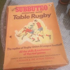 Subbuteo authentic vintage table rugby, D18